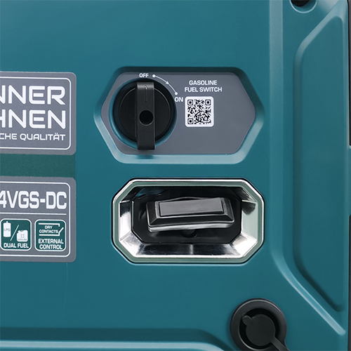 Dual-fuel mode (gasoline/LPG)