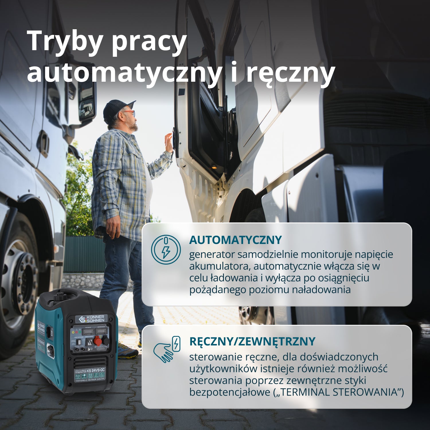 Generator prądu stałego KS 24VS-DC