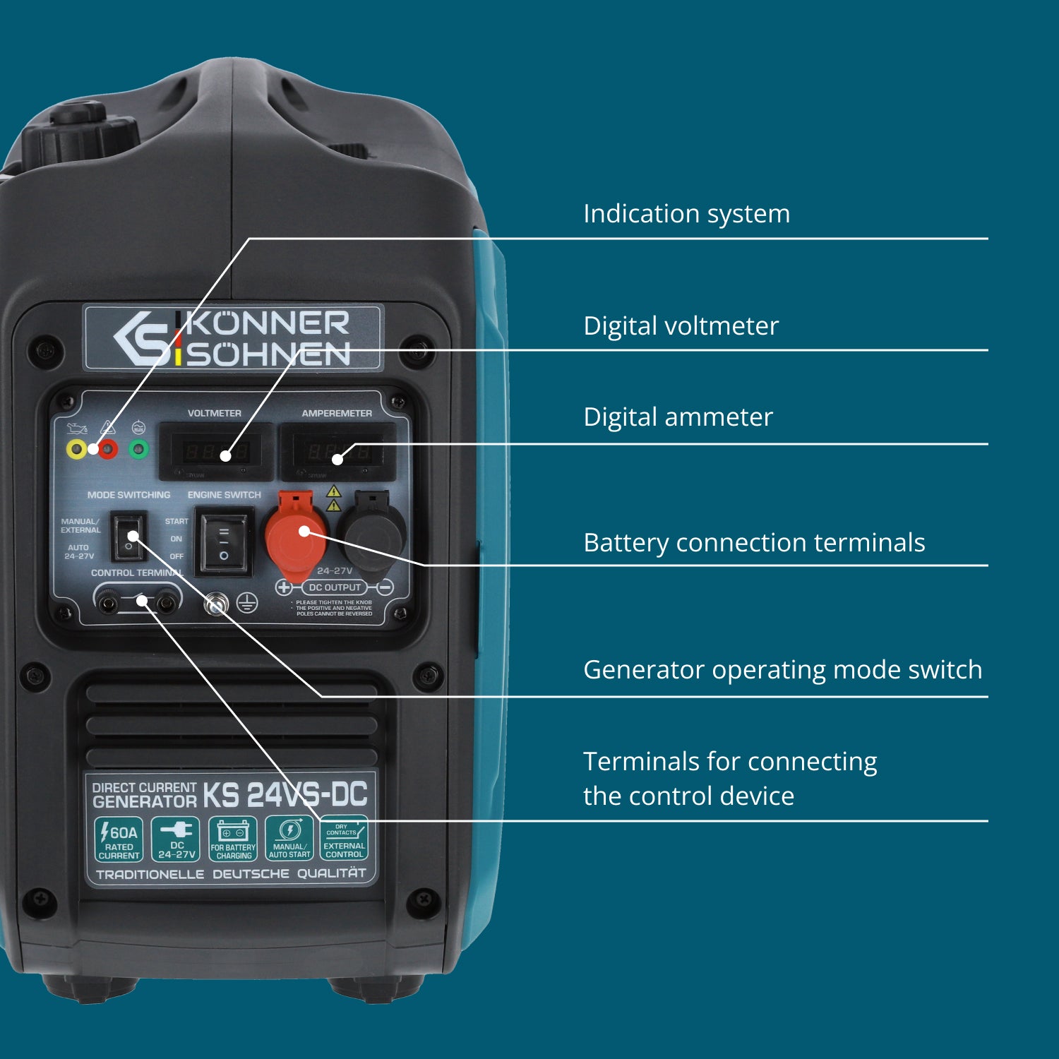 KS 24VS-DC Constant Voltage Generator