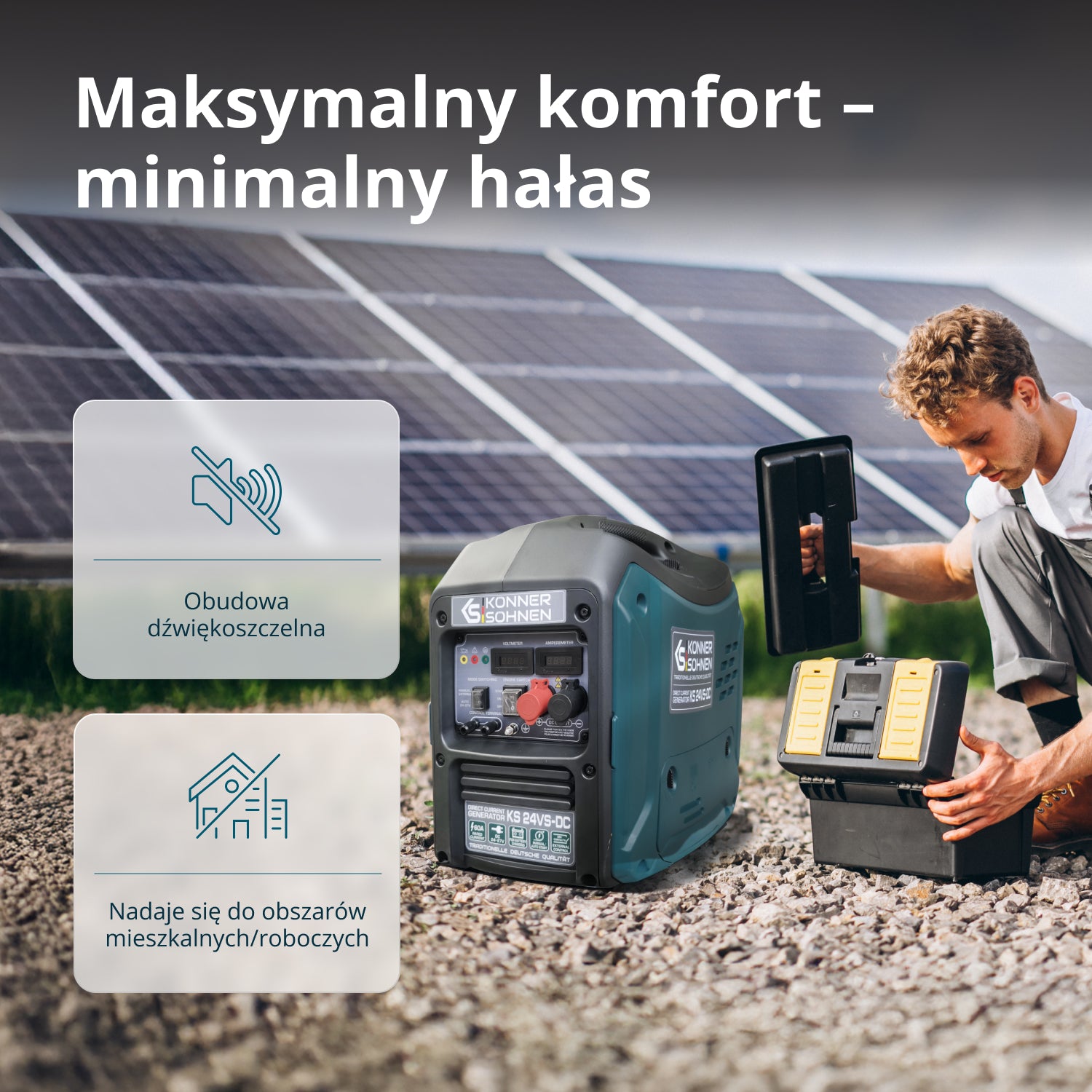 Generator prądu stałego KS 24VS-DC