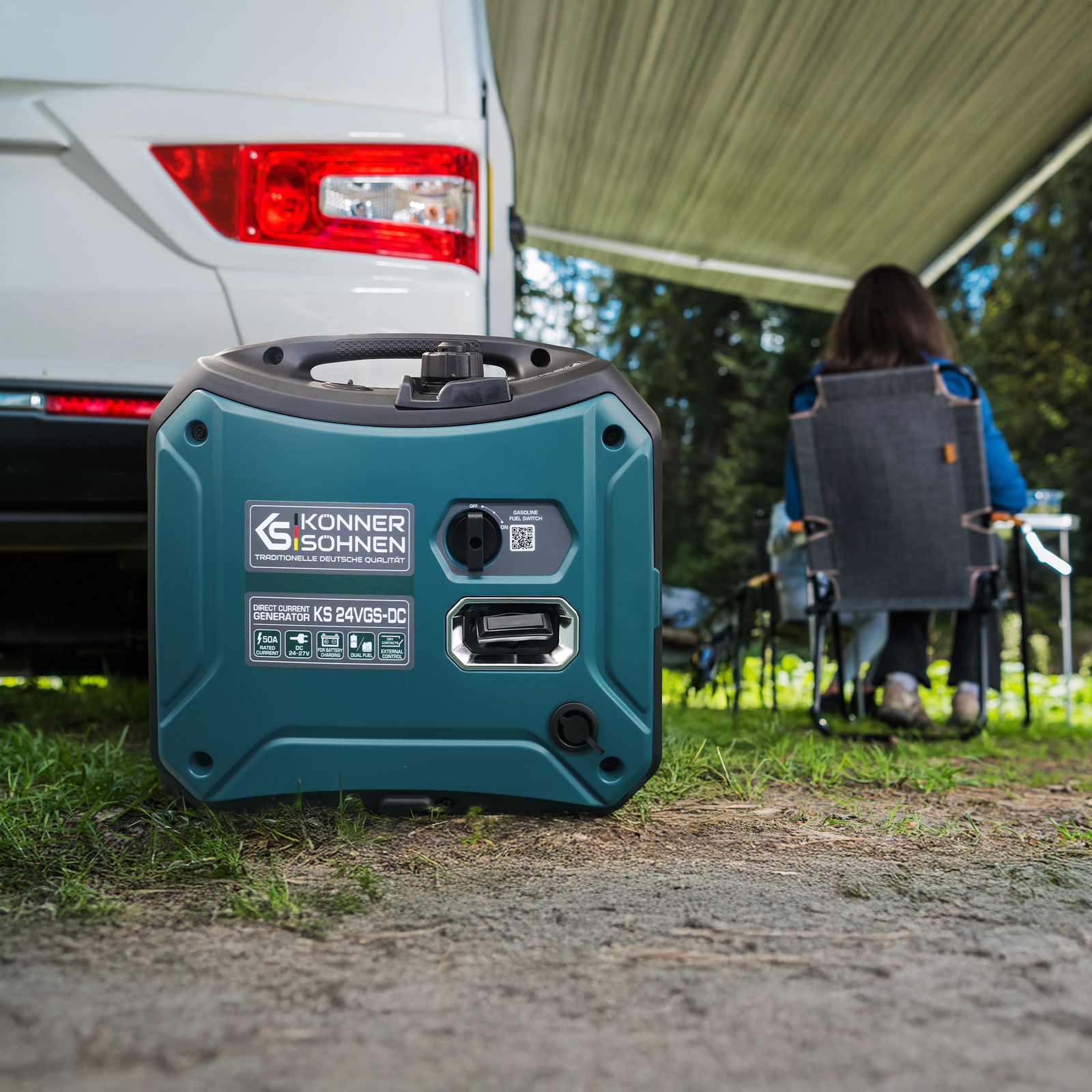 KS 24VGS-DC Constant Voltage Generator with Dual-Fuel System