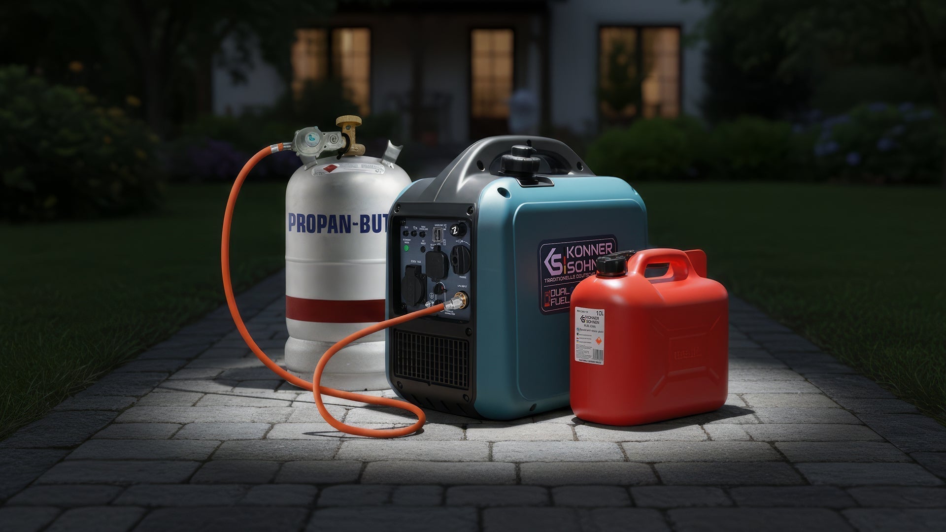 New in the range: KS 1900iG S inverter generator with Dual Fuel