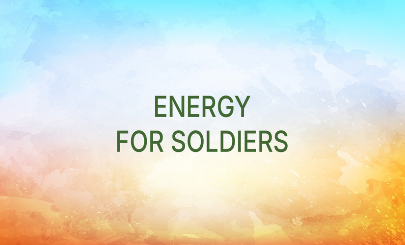 Energy for soldiers