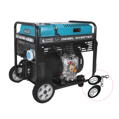 Diesel inverter generator "Könner & Söhnen" KS 9500iDЕ ATSR