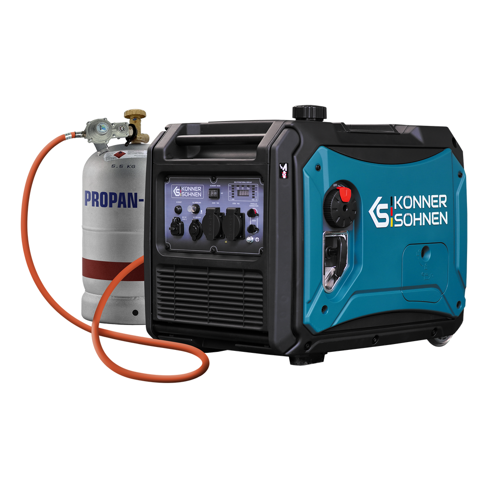 LPG/benzīna invertora ģenerators KS 4000iEG S