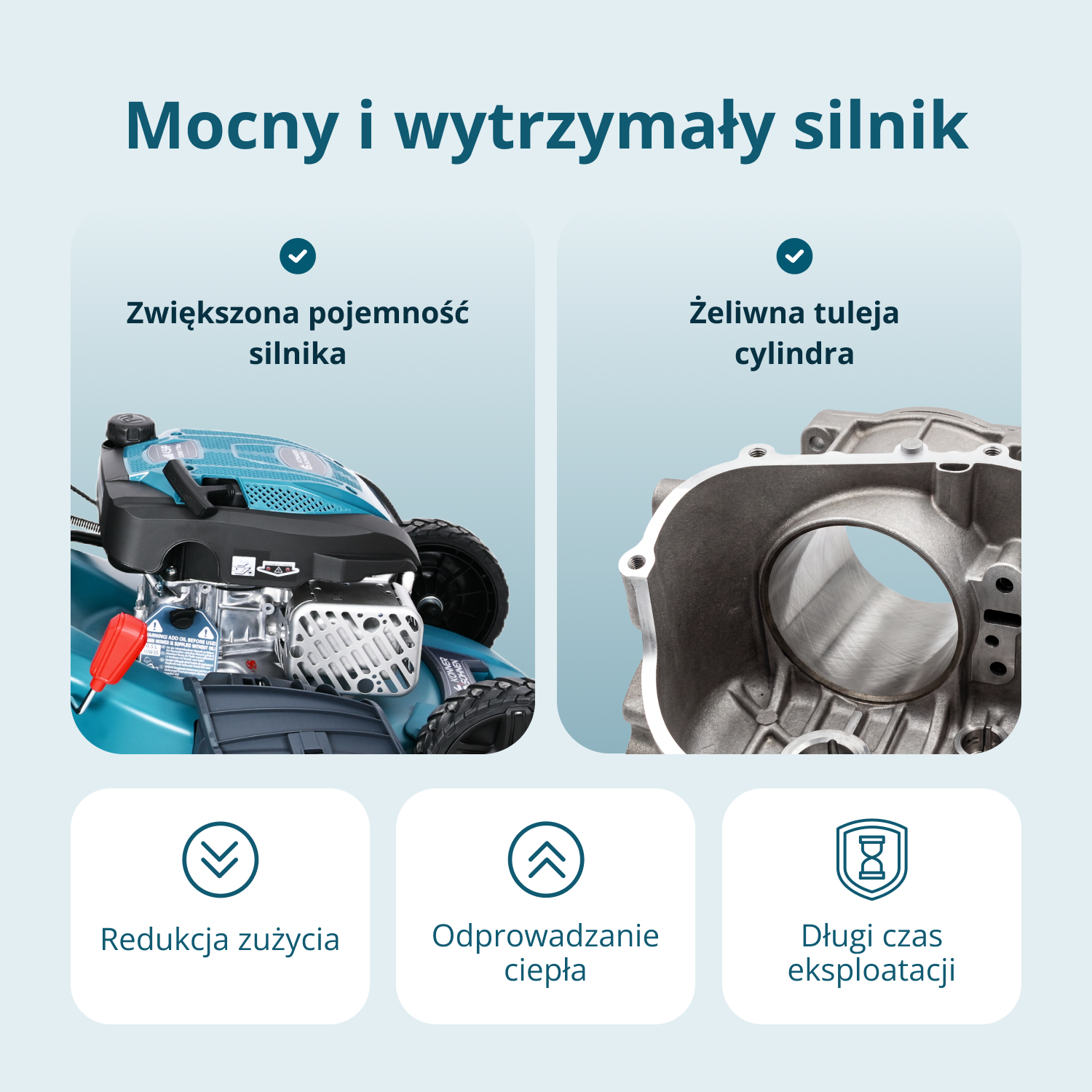 Spalinowa kosiarka do trawy KS 51LMG-SP