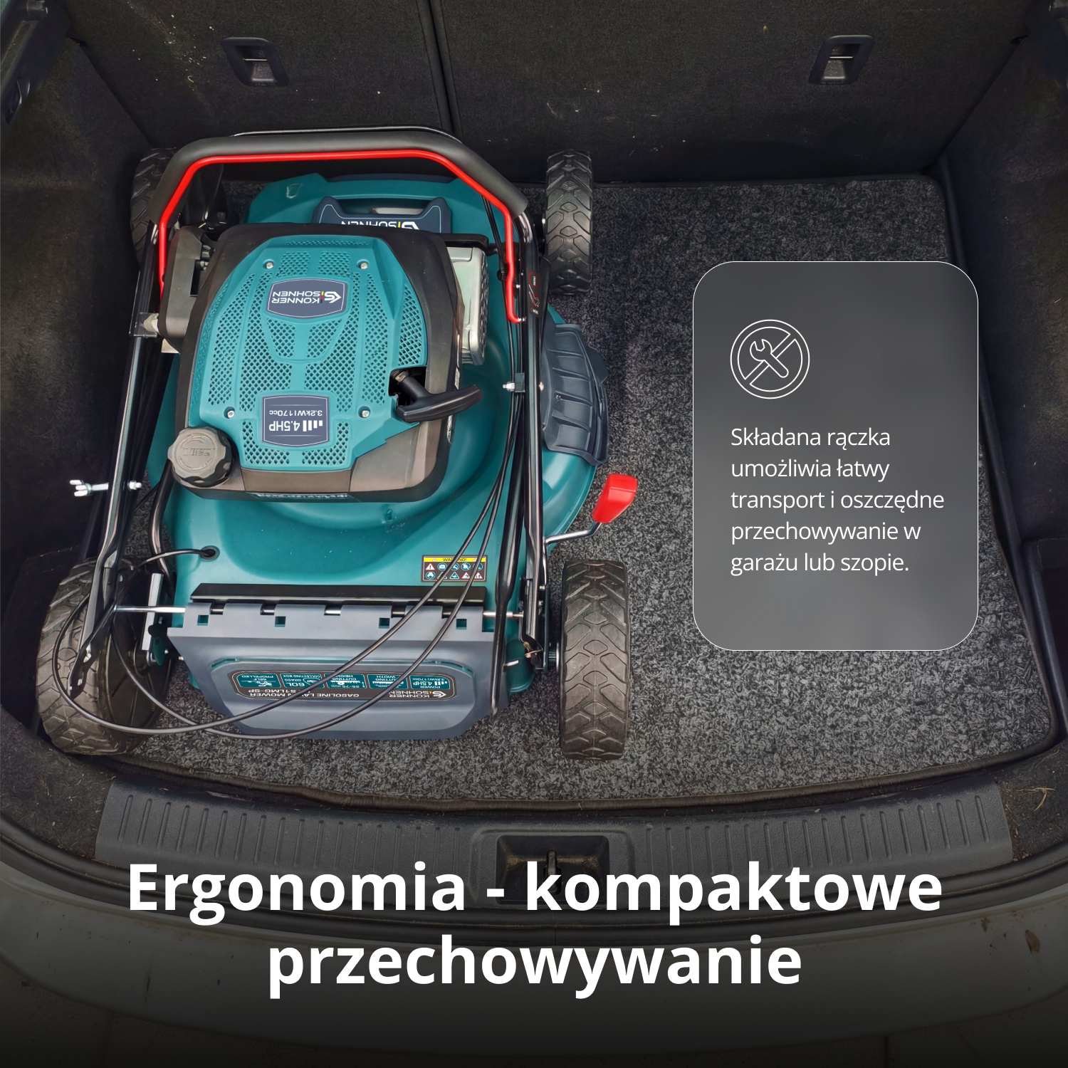 Spalinowa kosiarka do trawy KS 51LMG-SP