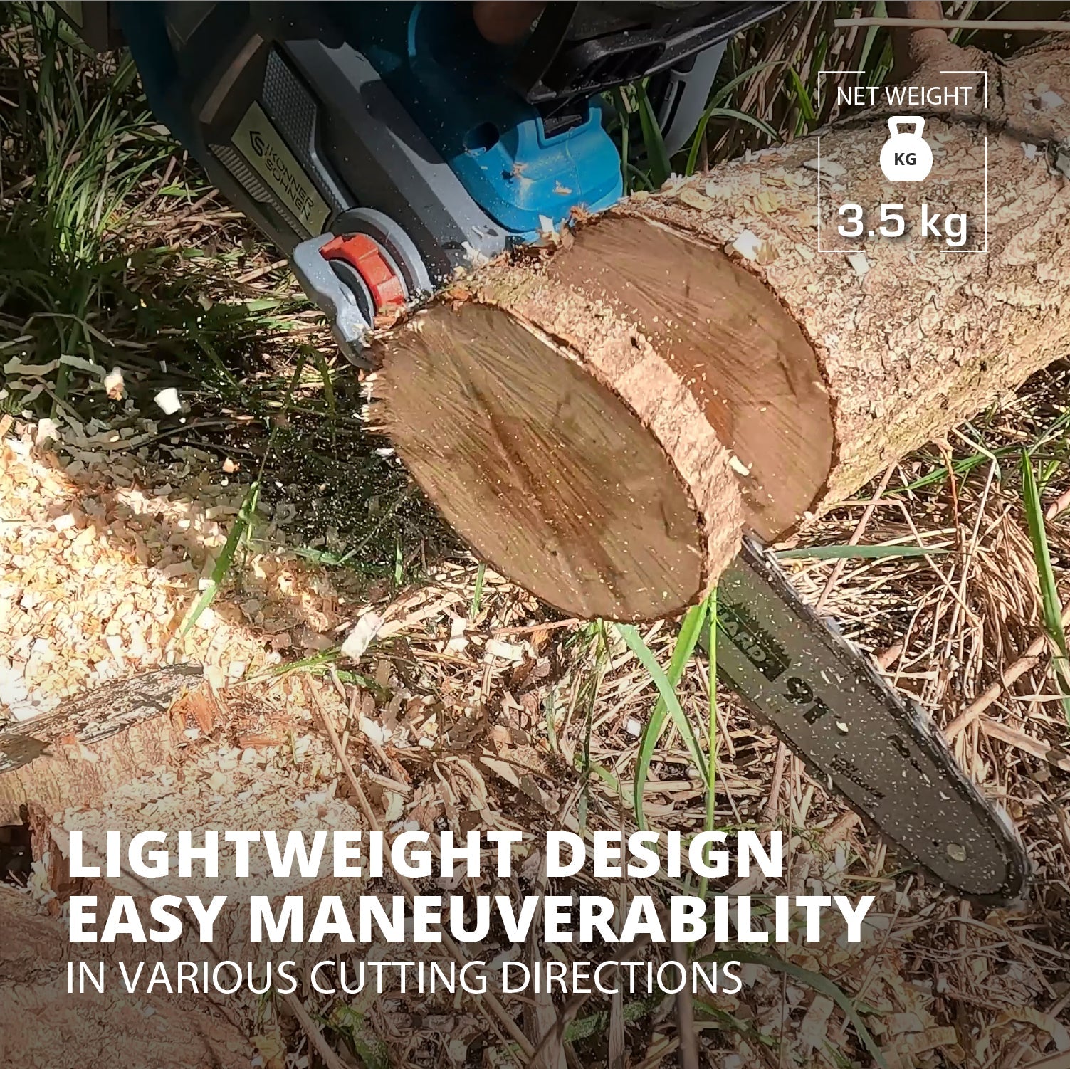 Cordless chainsaw KS CS20V-12