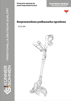 Bezprzewodowa podkaszarka ogrodowa