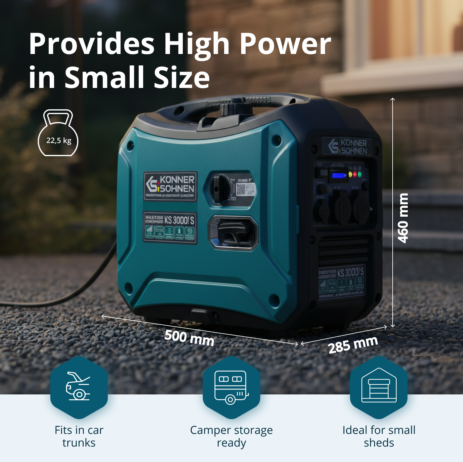 Inverter generator KS 3000i S