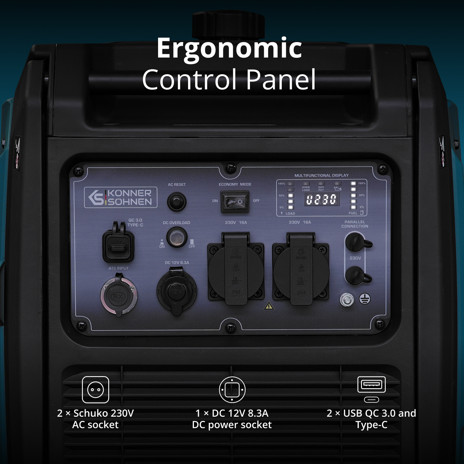 Inverter generator KS 4000iE S