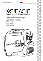 Generator inwentorowy KSB 21i S, KSB 30i S, KSB 40iE S - 2025