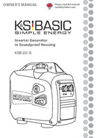 Invertora ģenerators KSB 22i S 2022