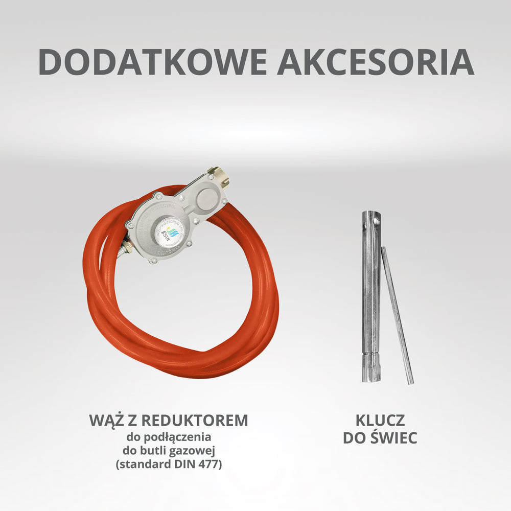 Generator benzynowo-gazowy „Könner & Söhnen” KS 3000G