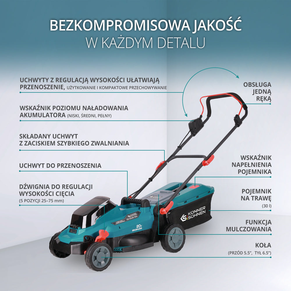 Kosiarka akumulatorowa KS 33LM-20V