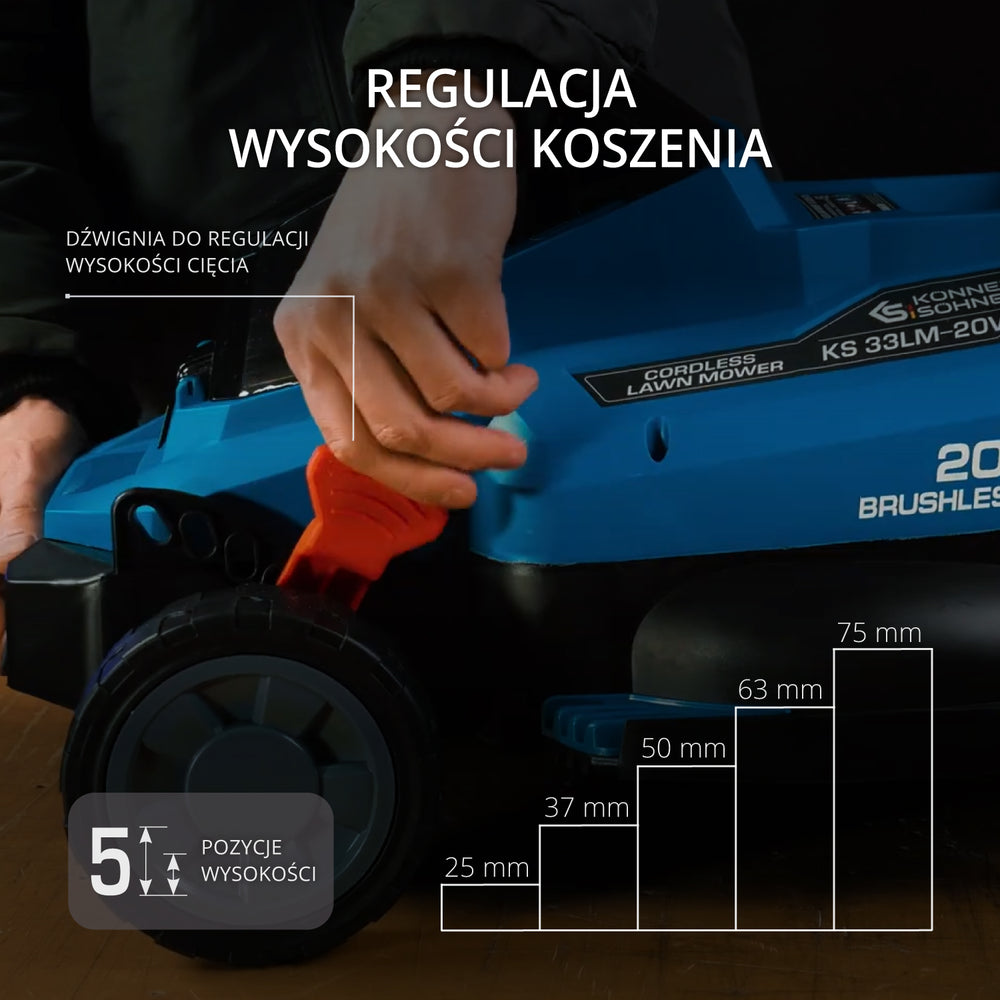 Kosiarka akumulatorowa KS 33LM-20V