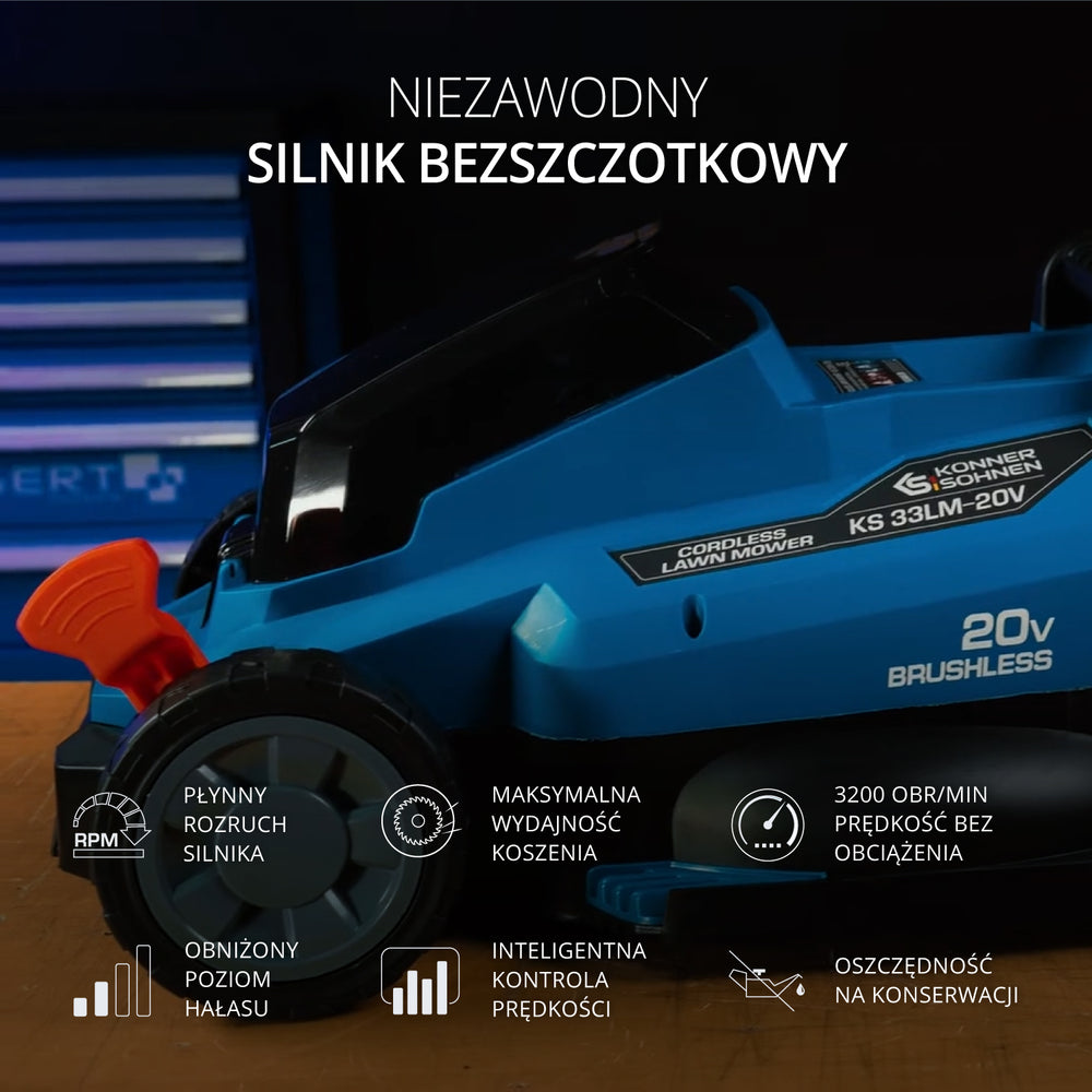 Kosiarka akumulatorowa KS 33LM-20V