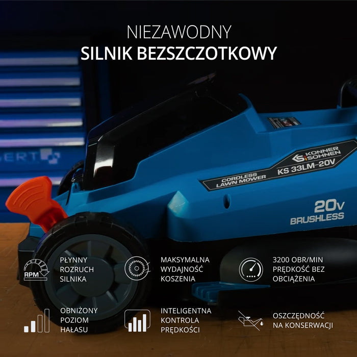 Kosiarka akumulatorowa KS 33LM-20V
