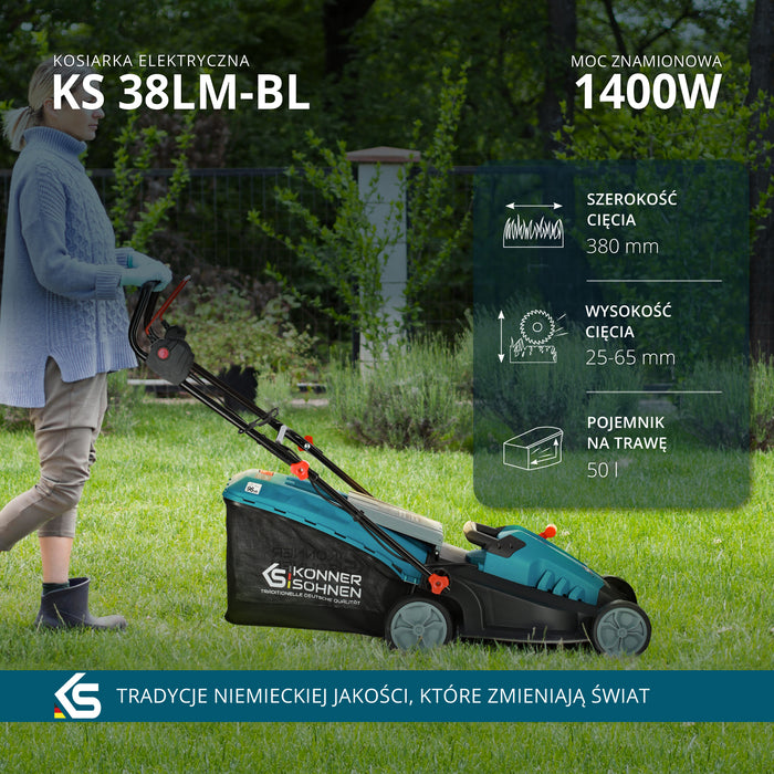 Kosiarka elektryczna KS 38LM-BL