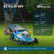 Cordless lawn mower KS 43LM-40V thumbnail