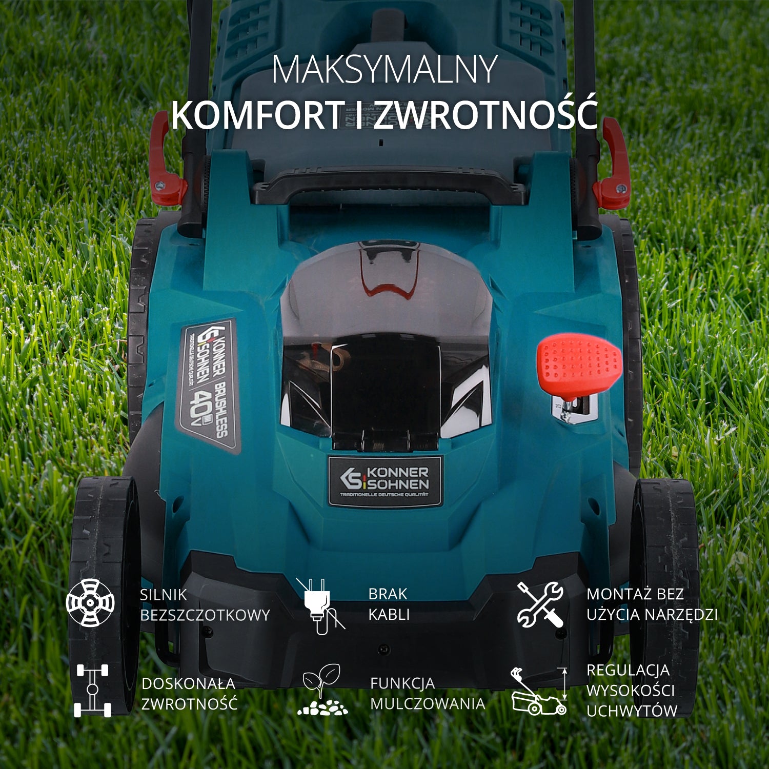Kosiarka akumulatorowa KS 43LM-40V