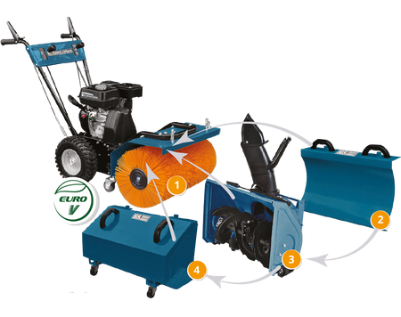 Wielofunkcyjna maszyna KS 7HP-MFM 60 SET 4 in 1