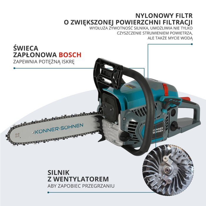 Pilarka spalinowa KS CS21G-13