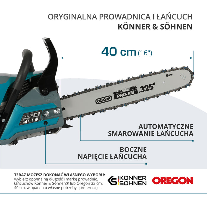 Pilarka spalinowa KS CS21G-16-1