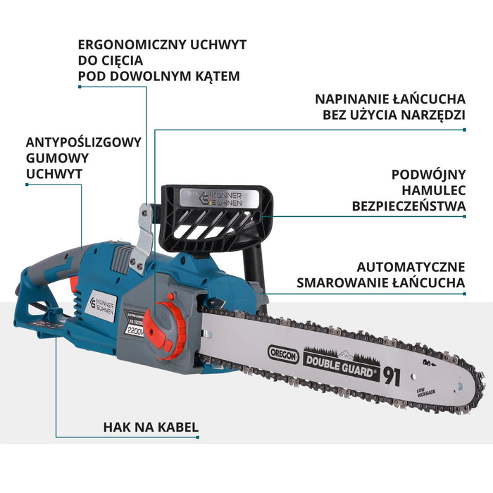 Pilarka elektryczna KS CS2200-16
