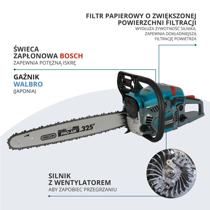 Pilarka spalinowa KS CS31G-16-1
