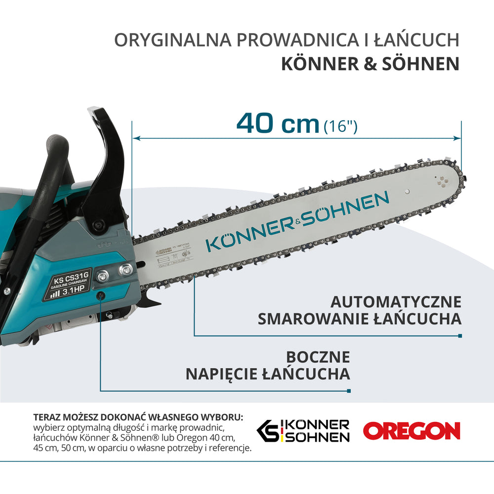 Pilarka spalinowa KS CS31G-16