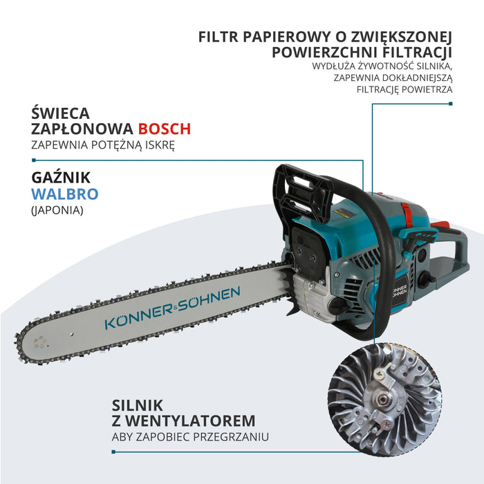 Pilarka spalinowa KS CS31G-20