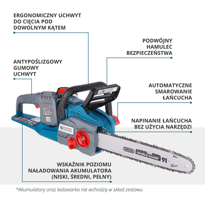 Pilarka akumulatorowa KS CS40V-14