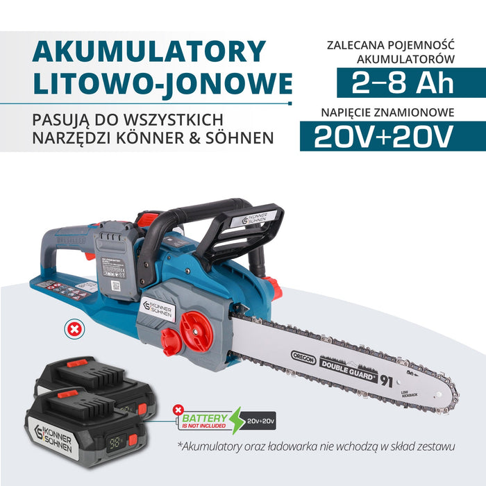 Pilarka akumulatorowa KS CS40V-14
