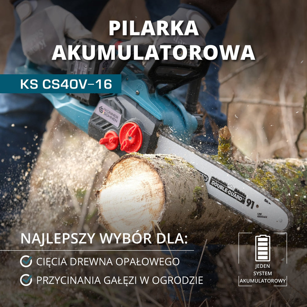 Pilarka akumulatorowa KS CS40V-16