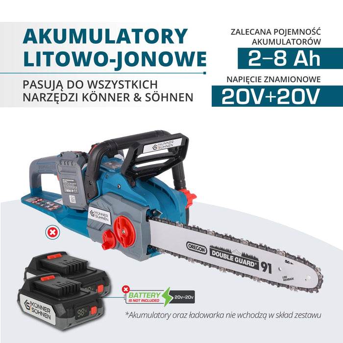 Pilarka akumulatorowa KS CS40V-16