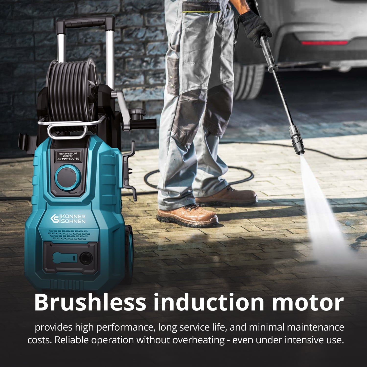 High-Pressure Washer KS PW160V-BL