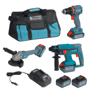 Bezprzewodowy Zestaw Majsterkowicza 3-w-1 KS RHAGD 20V SET 3