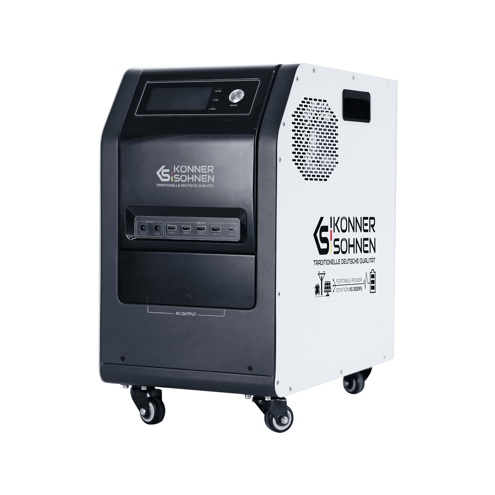 Przenośna elektrownia 3-w-1 KS 3000PS