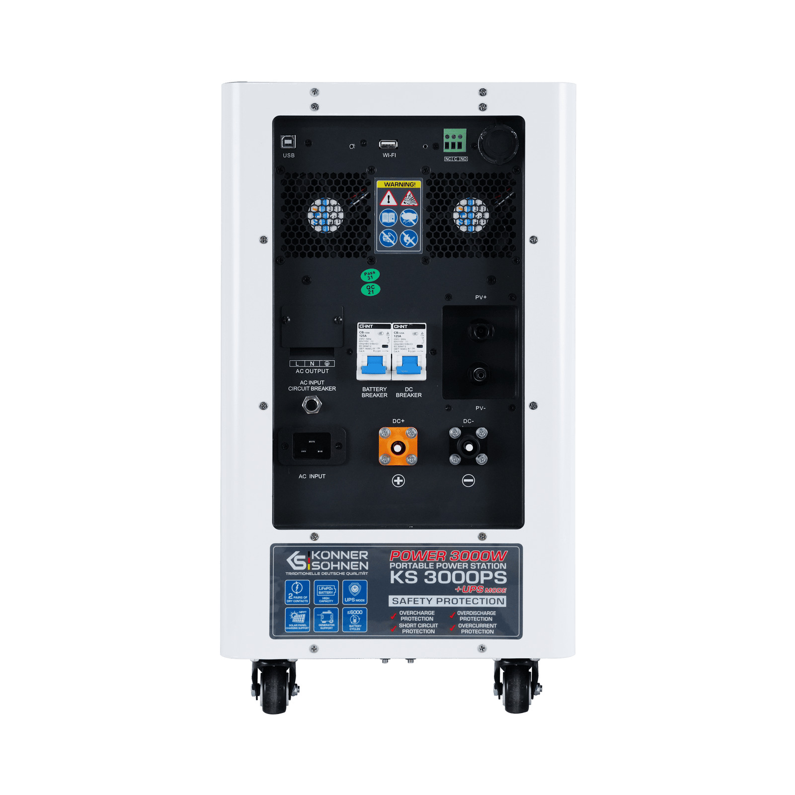 Przenośna elektrownia 3-w-1 KS 3000PS