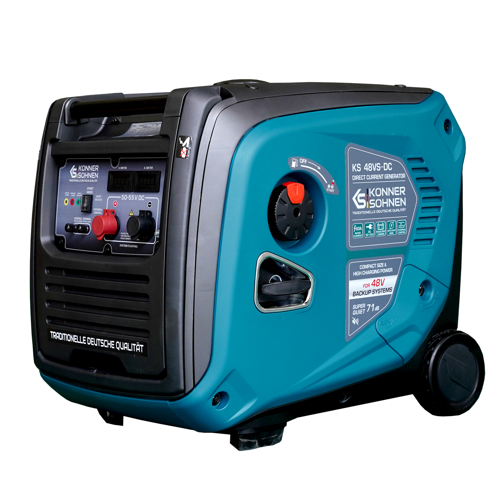 Generator prądu stałego KS 48VS-DC, wersja 50–55V