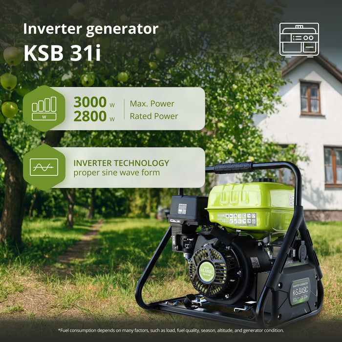 Invertora ģenerators KSB 31i