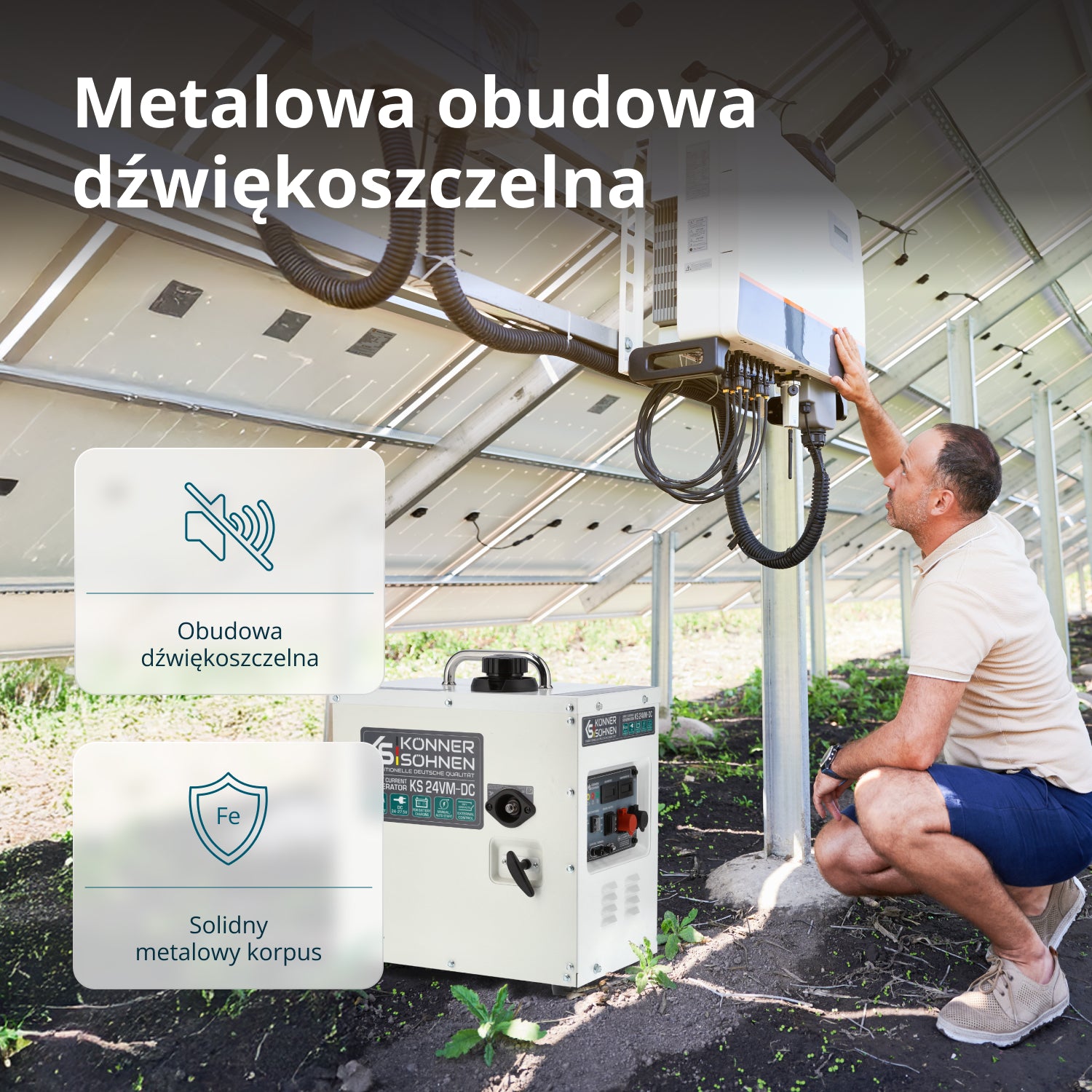 KS 24VM-DC Pastāvīgas Sprieguma Ģenerators
