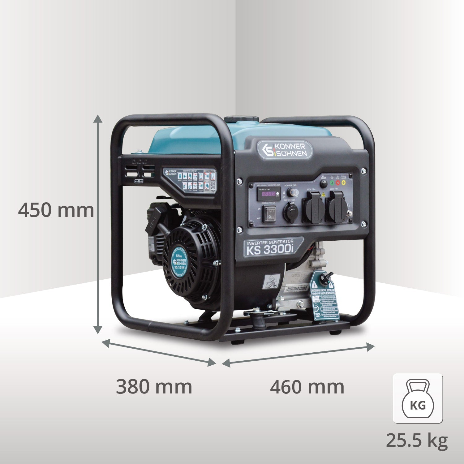 Invertergeneraator KS 3300i