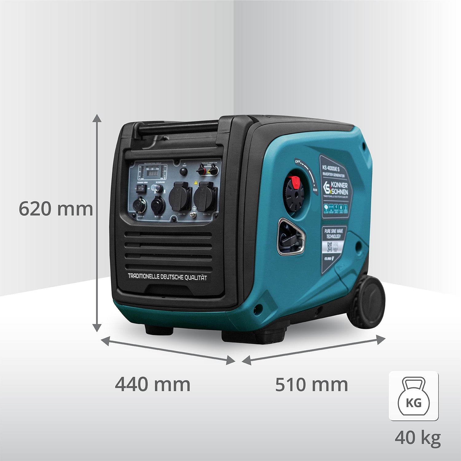 Invertora ģenerators KS 4000iE S