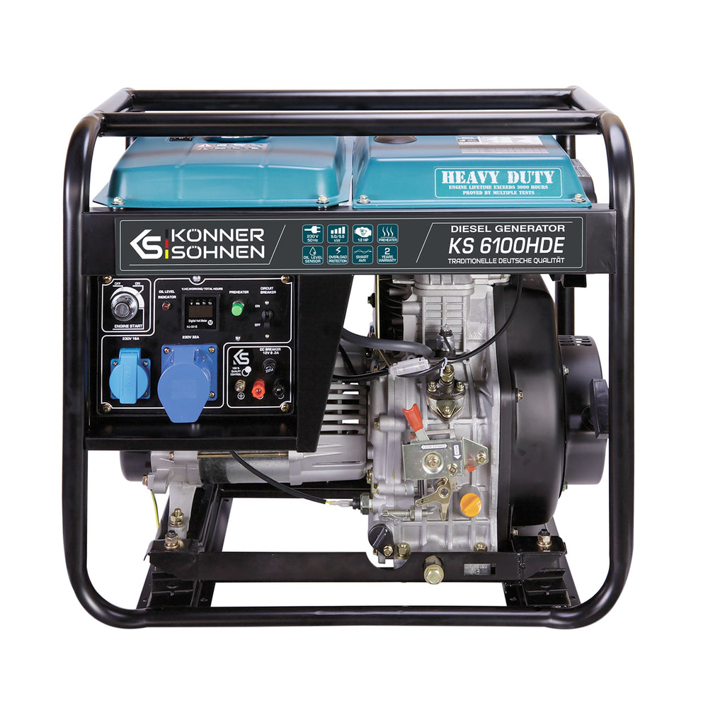 Generator diesla „Könner & Söhnen” KS 6100HDE (EURO V)