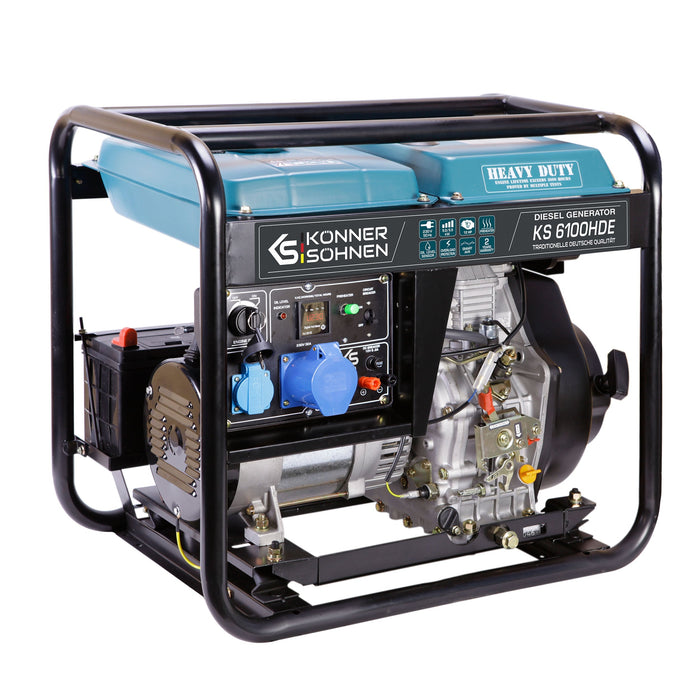 Generator diesla „Könner & Söhnen” KS 6100HDE (EURO V)