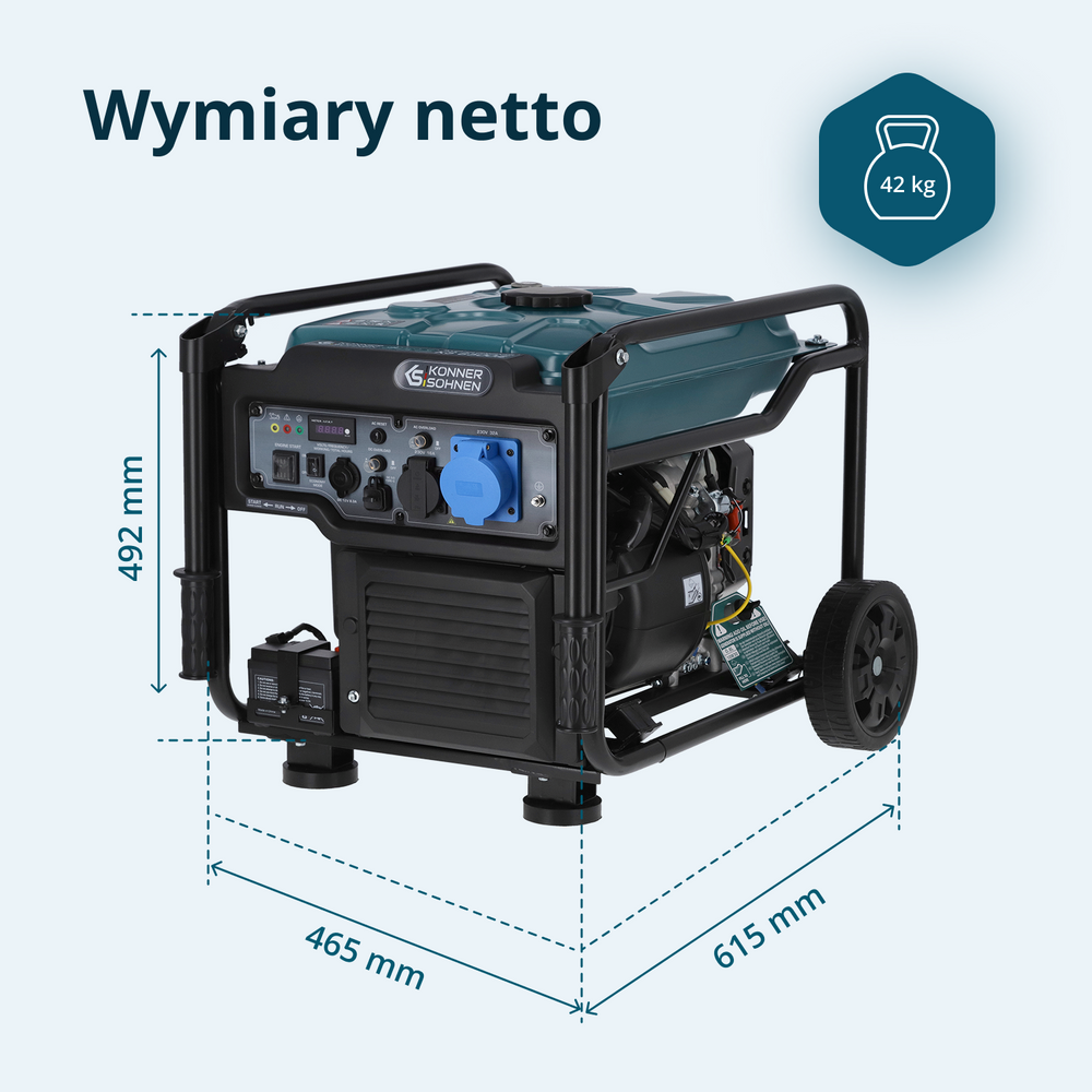 Generator Inwertorowy KS 6500iE