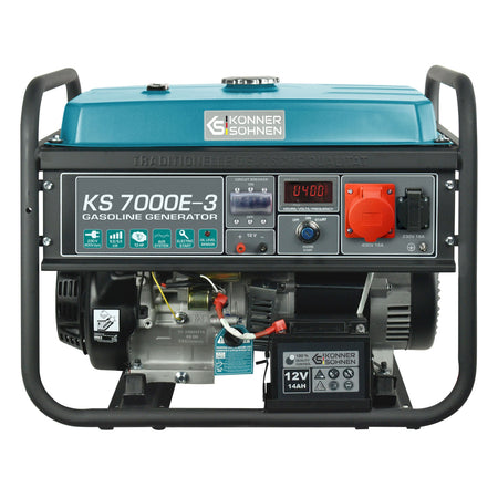 Generator benzynowy „Könner & Söhnen” KS 7000E-3