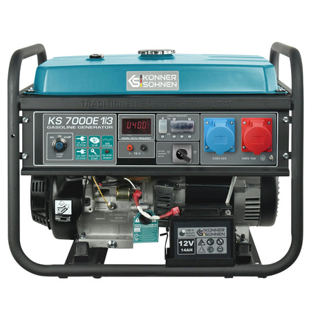 Generator benzynowy „Könner & Söhnen” KS 7000E 1/3